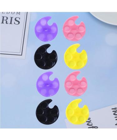 Ipetboom Lot de 8 Mini Plateaux Anneaux pour Manucure Palette de M lange pour Nail Art Plastique Solide Couleurs M lang es Accessoire Pratique pour Artiste Ongulaire Usage - Buy Online on GoSupps.com
