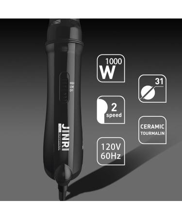 Buy 3-in-1 Hair Dryer Brush & Volumizer - Salon Quality Hot Air Brush for Straightening & Curling | Lightweight Negative Ion Ceramic Styling Tool - Buy Online on GoSupps.com