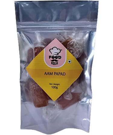 Foodholic Aam papad Premium Khatta-Meetha Aam Papad Slice Bar Combo of Black-Yellow (100 Gm Each)_Packing May Vary - Buy Online on GoSupps.com