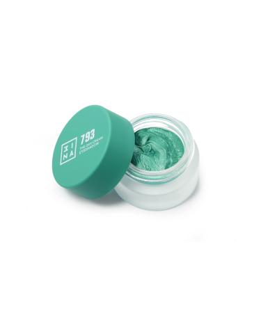 3INA MAKEUP - The 24h Cream Eyeshadow 793 - Turquoise - 24-hour long-lasting cream eyeshadow - Matte and shimmer shades - High pigmentation - Waterproof formula - Vegan - Cruelty-free