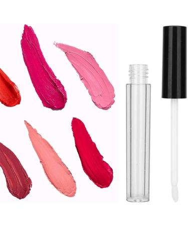 Jadeshay Refillable Lip Gloss Bottles - 10 Pack 2.5ml Black DIY Lip Balm Containers - Perfect Makeup Tool Accessories - Buy Online on GoSupps.com