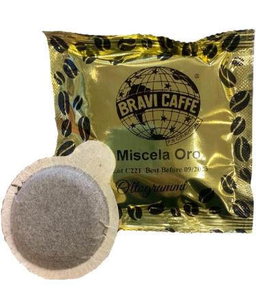 Bravi Caff - Oro Blend - 150 ESE filter paper coffee pods - Buy Online on GoSupps.com