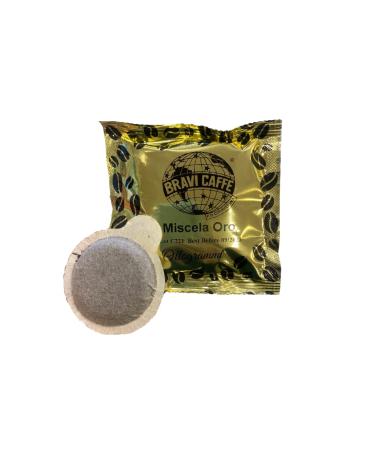 BRAVI CAFF F.LLI CIRAVEGNA Bravi Caff Coffee Pods - Oro Blend - Pack of 150