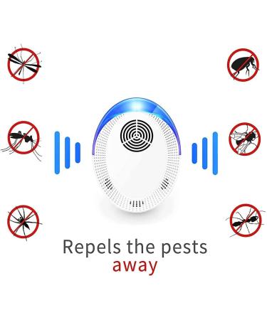 Ultrasonic Pest Repeller 6 Pack - Electronic Rodent & Insect Control for Home, Kitchen & Warehouse - Buy Online on GoSupps.com