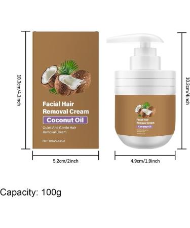 Hair Removal Cream - Moisturizing Sensitive Skin | Hair Removal Face Body Legs - Gentle Hair Removal Cream 100g With Moisturizing And Nutritive Action For Face Body Legs And Legs - Buy Online on GoSupps.com