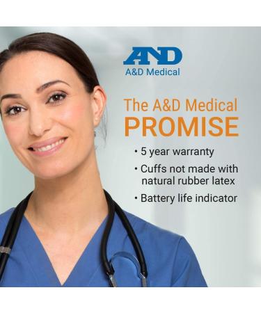 A&D Medical UB-525 Wrist Blood Pressure Monitor - Reliable & Easy-to-Use - Buy Online on GoSupps.com