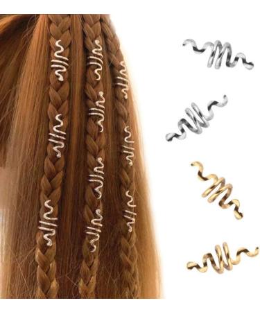 Sctmda Dreadlocks Jewellery 47 Pieces Braids Beads Hair Accessories Adjustable Aluminium Dreadlocks Cuffs Hair Accessory Set Braids Hair Accessories Hair Dreadlocks Accessories for Braids Decorations - Buy Online on GoSupps.com
