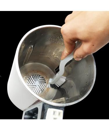 Kitchen Cleaning Scrub Brush Deep Stove Brass Wire Brushes Scraper Scrubber Brush For Range Hood Grease Grime Cleaner Brush For Pot Pan Household Cleaning Tools Little Pro (White One Size) White One Size - Buy Online on GoSupps.com