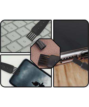 Kapsing 6-Piece Shaving Brush Set | Electric Shaver Cleaning Brushes for Beard & Razor Maintenance | International Shipping Available - Buy Online on GoSupps.com