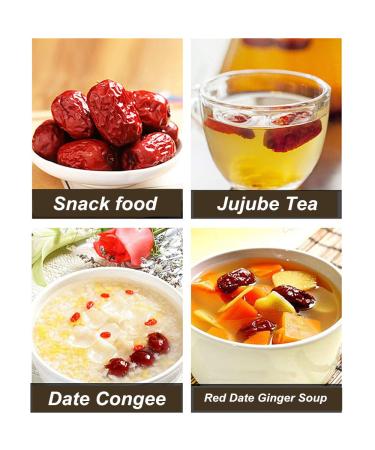 Organic 16 Oz Dried Medjool Dates in Resealable Bag - Sweet Jujube/Sugar Hong Zao - Vegan Grocery Snack Food (1 Lbs) - Buy Online on GoSupps.com