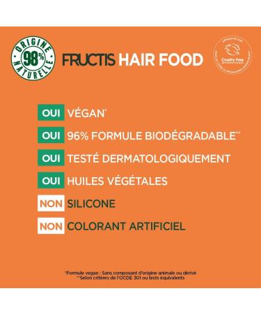 Garnier Fructis Multi-Purpose Repairing Mask Papaya - For Damaged Hair - 390 ml - Buy Online on GoSupps.com