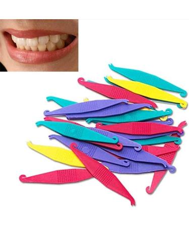 DentalSmile Amber 1/4 Elastic Rubber Bands Latex Braces 3.5oz Medium - 100 Pcs for Orthodontic Use | Ideal for Dreadlocks, Braids, and Top Knots | Includes Free Placer | Dentist Recommended - Buy Online on GoSupps.com