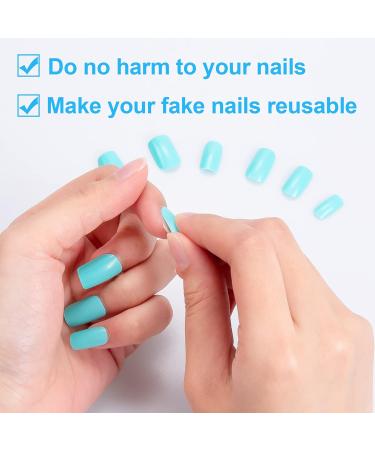 Melliex 480 PCS Transparent Nail Glue Stickers - Double-Sided Self-Adhesive Jelly Pads for False Nails | Perfect for Manicure - International Shipping Available - Buy Online on GoSupps.com