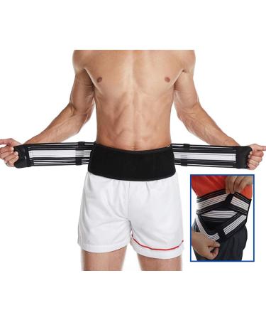 Paskyee Sacroiliac Hip Belt for Men and Women That Alleviates Sciatic  Lower Back Pain  Back Brace Provides SI Joint Pelvic Support Nerve Compression & Stability  Trochanter Brace