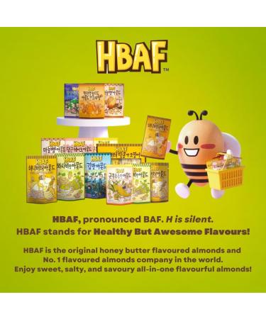 HBAF Roasted Almonds Wasabi Spicy Nuts Snack Pack from South Korea 190g - Buy Online on GoSupps.com