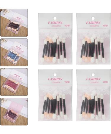 Hemoton 40pcs Sponge Stick Eye Brushes for Foundation Eye Makeup Brushes Sponges Makeup Cosmetic Plastic Abs - Buy Online on GoSupps.com