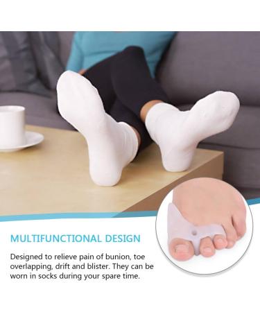 Douqifei Silicone Bunion Pads | Gel Toe Spreader & Hallux Valgus Corrector for Hammer Toes | Forefoot Gap Holders for Men & Women - Buy Online on GoSupps.com