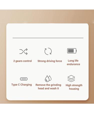 Electric Foot File 2 Speed Professional Callus Remover Portable Foot Dead Skin Remover with 3 Heads for Cracked Dry Skin - Buy Online on GoSupps.com