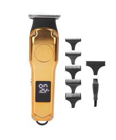 Qukaim Hair Clipper Kit Electric Hair Trimmer 5 Guide Combs USB Rechargeable Haircut Grooming Clipper