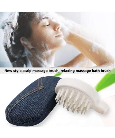 Scalp Massager Shampoo Brush - Wet & Dry Manual Dandruff & Peeling Relief | International Shipping - Buy Online on GoSupps.com