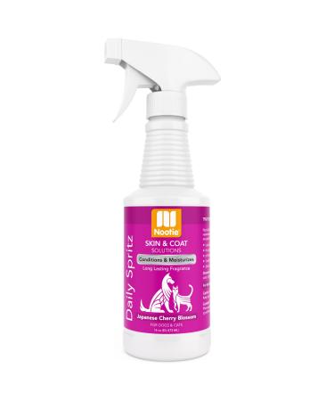 Nootie Daily Spritz Japanese Cherry Blossom Pet Conditioning Spray 16 oz 473.2 ml (Pack of 1)