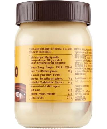Italian Gourmet E.R. Nutkao Test Pack Crema Bicolore Bianca and Cacao Nocciole e Vaniglia Hazelnut and Vanilla Cocoa Spreading Cream glass + Italian Gourmet Pulpa 400g - Buy Online on GoSupps.com