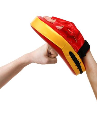 WUWEOT 2-in-1 Punching Mitts Kick Pack Set - Boxing Gloves & Taekwondo Kick Pad Set for Durable Training - Buy Online on GoSupps.com