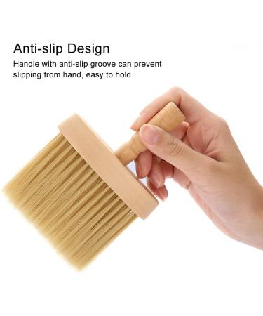 Barber Neck Dust Brush Brush Hair Cutting Tool Neck Duster Brush Neck Face Duster Brush Salon Hair Cleaning Wooden Sweep Brush Hair Cut Hairdressing Tool - Buy Online on GoSupps.com