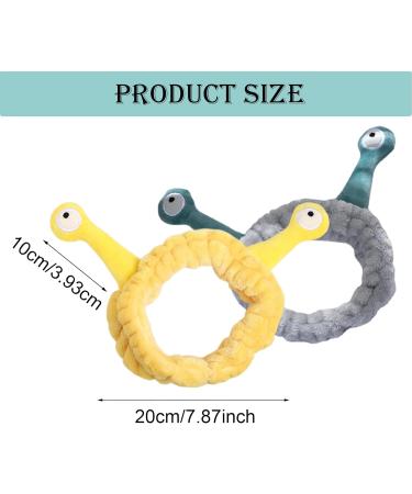 Snail Headband Spa Headbands for Women Headbands Makeup Headbands Headband for Washing Face Spa Headband Make up Headband Headbands for Women's Hair Headband for Washing Face Beauty (Blue) - Buy Online on GoSupps.com