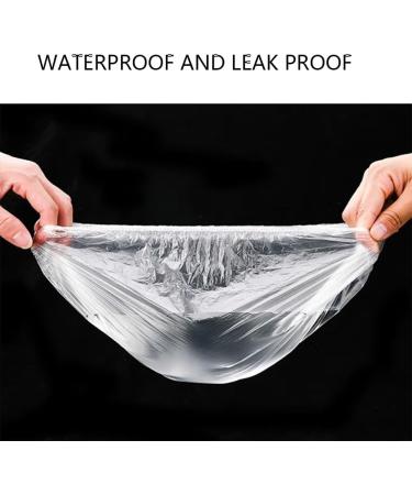 Disposable Shower Caps Plastic caps for hair Multi-Purpose Thickening Elastic Bath Cap Plastic Waterproof Clear Women Spa Men Hair Caps Home Use Hotel and Salon (100 PCS) - Buy Online on GoSupps.com