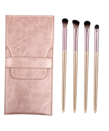 VINTORKY 1 4pcs Eye Makeup Brushes Beauty Brush Beauty Kits Eye Shade Brush Cosmetic Brush Pink Plastic