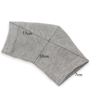 minkissy Moisturizing Heel Socks Rough Calluses Socks Heel Sleeves Heel Anti-Crack Dry Feet Socks Toeless Gel Socks Silicone Heel Socks Dry Feet Silicone Socks Half Open Toe Socks - Buy Online on GoSupps.com