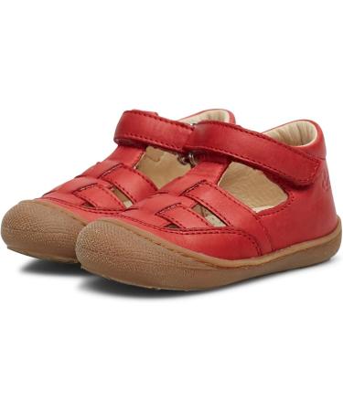 Naturino WAD Leather Closed-Toe Shoes - 1.5 UK Child - Red - Buy Online on GoSupps.com