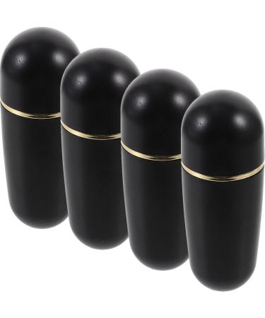 IMIKEYA Balles Absorbantes D huile Visage en Pierre Volcanique 4 Pi ces Mini Format Absorbant S bum Naturel pour Peau Grasse Soins du Visage Quotidien