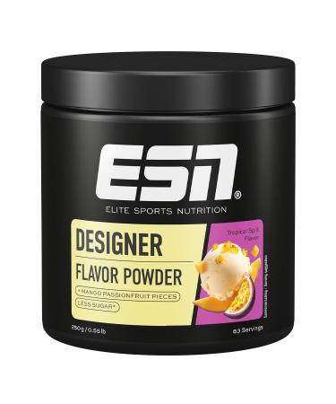 ESN Designer Flavor Powder Tropical Split 250 g flavor powder for sweet without a lot of sugar and calories tested quality - made in Germany Tropical Split 250 g (1 Pack)