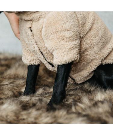 Kentucky Dogwear Teddy Fleece Dog Sweater - XS Beige | Cozy & Stylish Pet Apparel - Buy Online on GoSupps.com