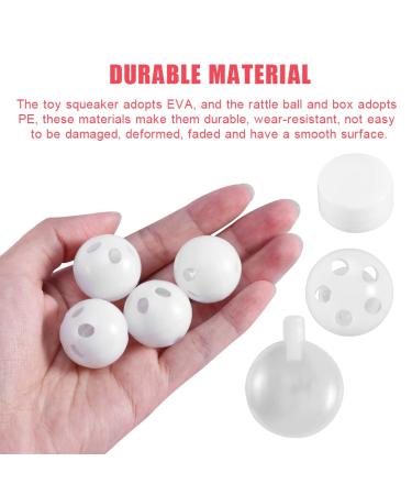 24-Piece Set of Rattles for Sewing | Squeaky Rattle Balls for Cuddly Toys Dogs & Babies - Noise Maker Filling Material - Buy Online on GoSupps.com