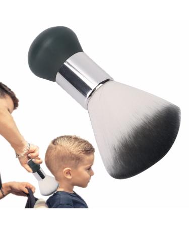 Barber Neck Duster Brush Professional Hair Salon Hair Removal Brush Broken Hairbrush haircut Special cleaning brush hair cutting kits for barber haircut shaving cleaning (gray)