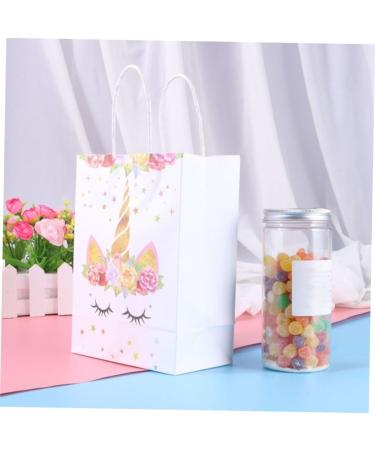 HOMSFOU 20 Pcs Paper Gift Bag Unicorn Gift Bag Unicorn Candy Bag Paper Candy Bag Unicorn Paper Bag Tote Bag Customized - Buy Online on GoSupps.com