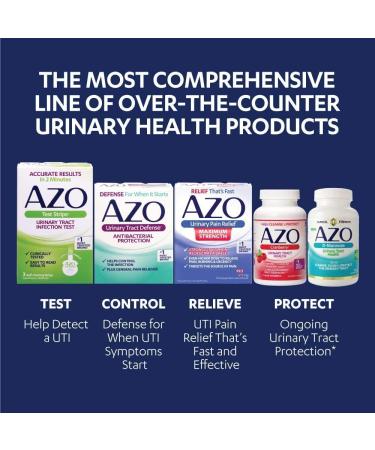 Azo D-Mannose for Urinary Tract Health - 120 Capsules - Buy Online on GoSupps.com