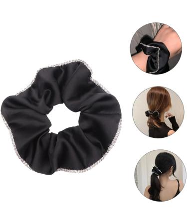 Ipetboom 1pc Hair Ring Womens Hair Clips Ponytail Hair Bands Bobbles Ponytail Holder Girls Hair Bobbles Elastic Hair Bobbles Pearl Headpiece Girls Hair Scrunchy Fabric Hairpin Curly Miss - Buy Online on GoSupps.com