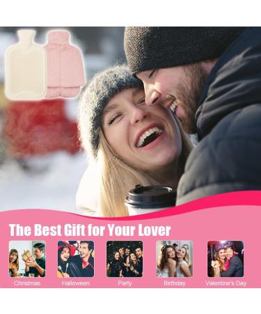IxyHKB 2L Foot Warmer - Heated Hot Water Bottle for Feet No Electricity 2 in 1 Design Ideal for Adults & Kids (Pink) - Buy Online on GoSupps.com