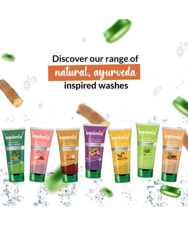 Medimix Ayurvedic Anti Tan Face Wash 100ml (Pack of 2) - Buy Online on GoSupps.com