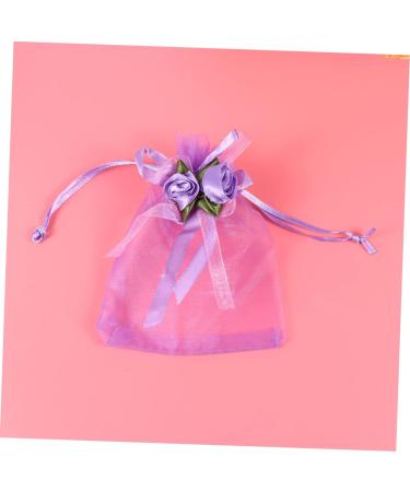 STOBAZA Candy Pouches 12pcs s Candy Bags Clear Bags for Clear Goodie Bags Drawstring Bag Bag Bow Tie - Buy Online on GoSupps.com