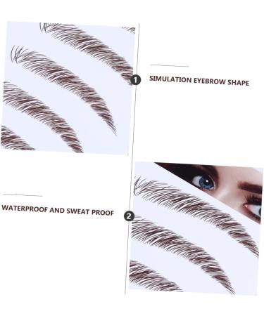Beavorty 12 Pcs Eyebrow Stickers Waterproof Sticker Eyebrow Tool Water Proof Shaper 4d - Buy Online on GoSupps.com