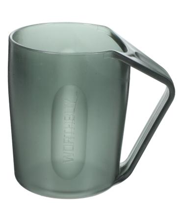 Zerodeko Tooth Paste Toothbrush Holder Tooth Brushing Mug Tooth-Brushing Cup Toothpaste Organizer Toothpaste Tube Travel Grey 8.2x10.5cm