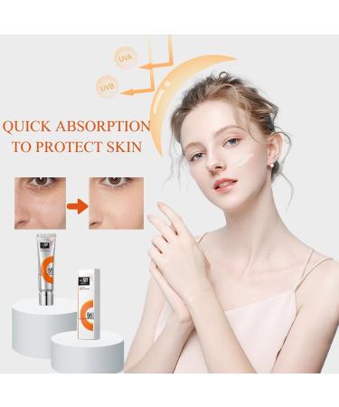 Trendyfave Sunscreen Spf 50 Face Moisturiser Skincare With UV Protection Sunscreen For Sunburn Brightening Cream Suncream Waterproof&Sweat-Proof Age Perfect Rosy Glow With Sodium Hyaluronate&Glycerol - Buy Online on GoSupps.com