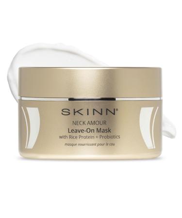 SKINN Neck Cream for Wrinkles Neck Amour Leave-On Mask - Neck Firming Cream Tightening & Lifting Sagging Skin - Chin & Neck Firming Lotion for Smoother & Firmer Skin - Neck Cream for Men & Women