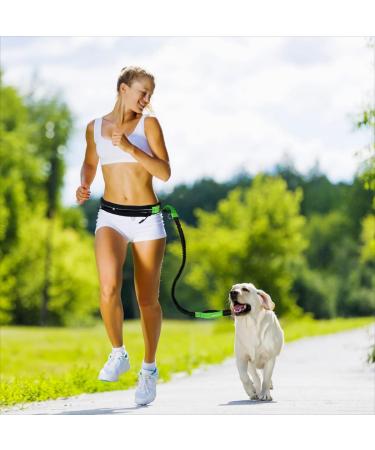 Leisgr n Elastic Bungee Leash for Large Dogs up to 60 kg - Adjustable 125-175 cm Jogging Line - Durable Black Dog Leash - Perfect for Active Pets - Buy Online on GoSupps.com