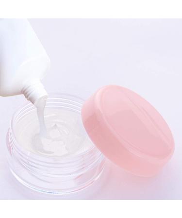100 Count 10 gram Small Round Sample Containers with lids Cosmetic Jars Plastic Jars Makeup Containers Lip Scrub Containers Leak Proof and 10Pcs Mask Spatula for Beauty Products 10g Multi Colored - Buy Online on GoSupps.com